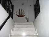 Inside the building